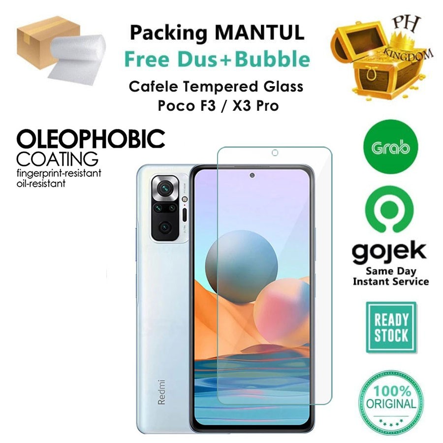 Cafele Xiaomi Poco F3 / Poco X3 Pro - Tempered Glass Clear HD