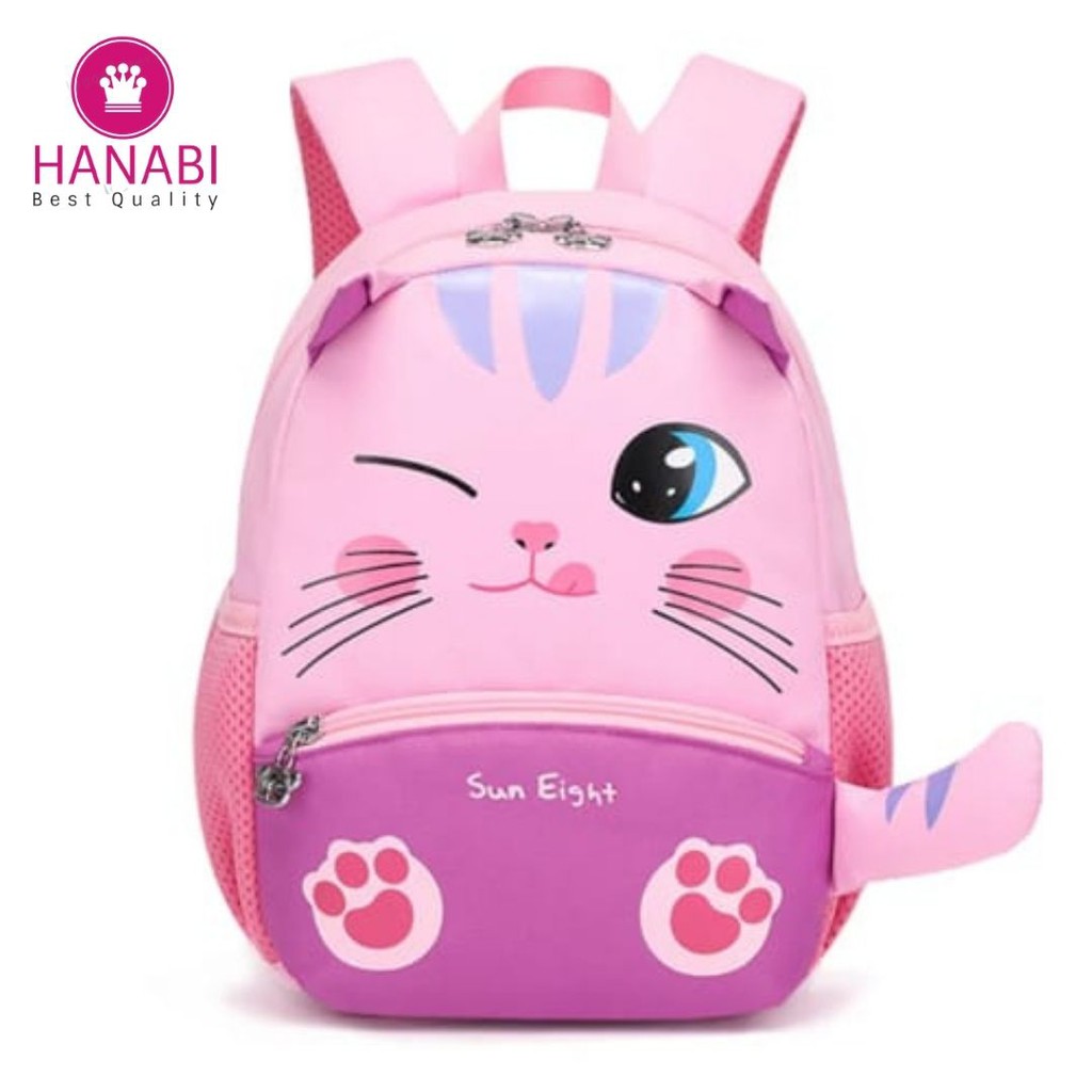 HANABI - tas  sekolah / tas ransel GEMINI anak sekolah unisex cewe cowo tas paud / tk