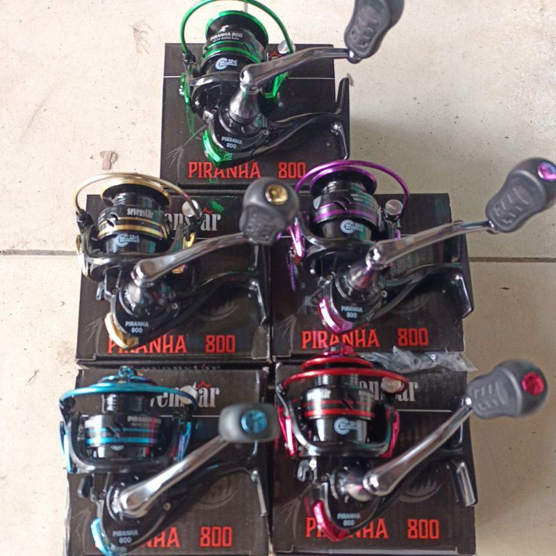 reel sevenstar piranha 800