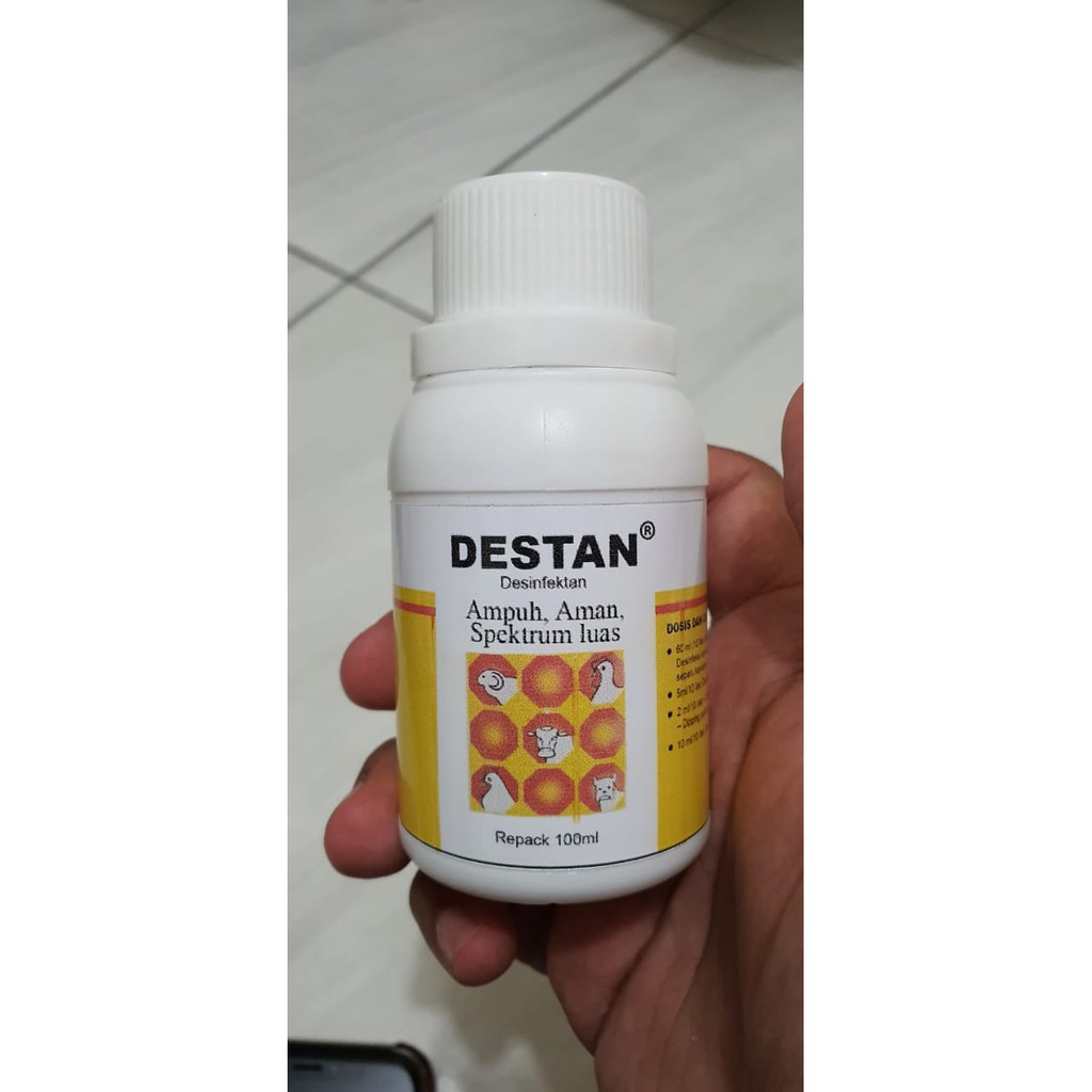 Destan Cairan Disinfektan 100 ML anti bakteri No Rodalon dll
