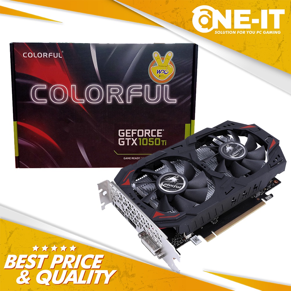 VGA Colorful GeForce GTX 1050 Ti NE 4G-V 4GB