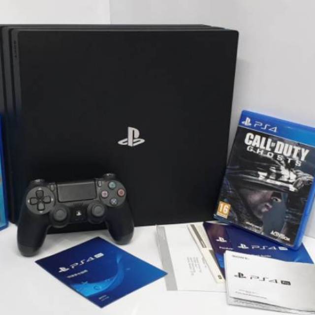 Ps4 PS 4 Playstation 4 pro seri 71xxx 1 terra resolusi 4kHDR like new mulus