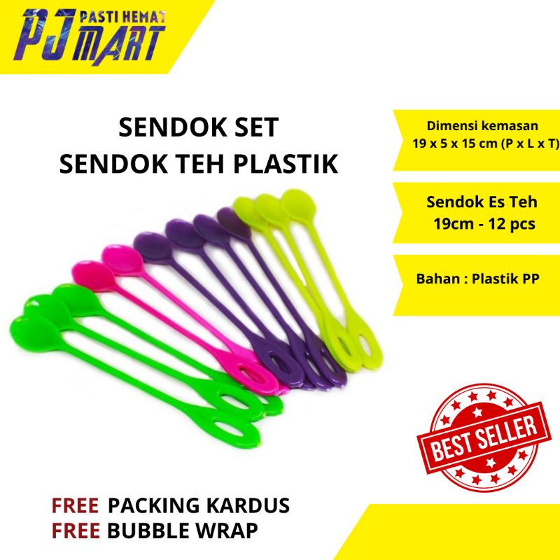 SENDOK SET | SENDOK TEH | SENDOK PLASTIK | SENDOK TEH PLASTIK