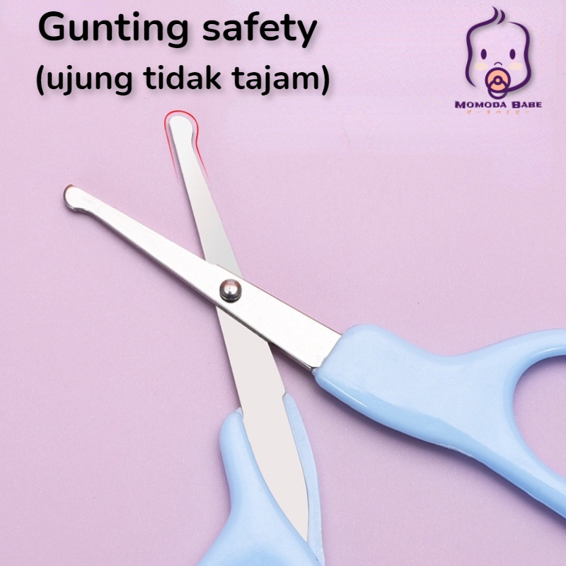 MOMO Peralatan Bayi Baby Care Kit 13PCS/6PCS Gunting Kuku Bayi Peralatan Perawatan Bayi Baru Lahir Kado Health Care Thermometer