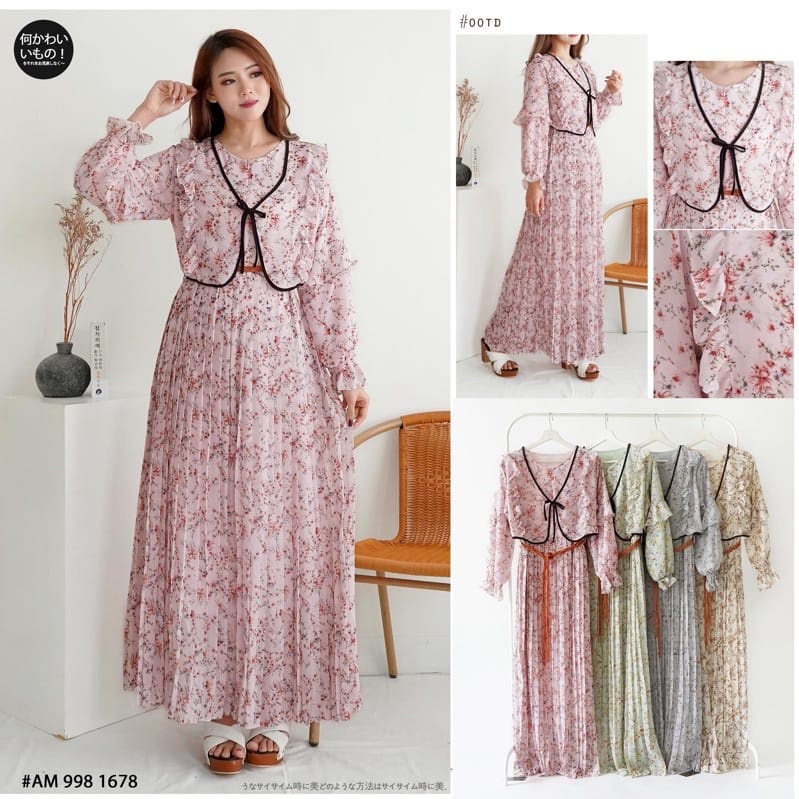 gamis plisket by yuri