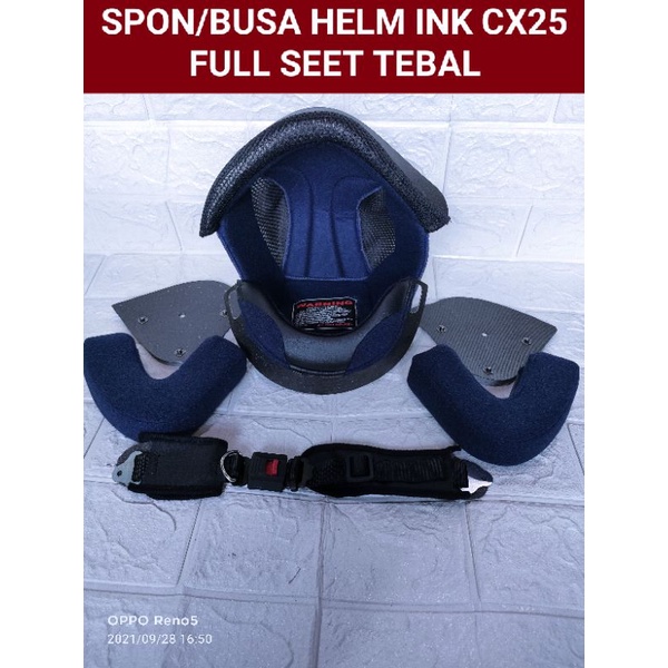 BUSA / SPON HELM INK CX25 FULL SETT KUALITAS SEPERTI ORI