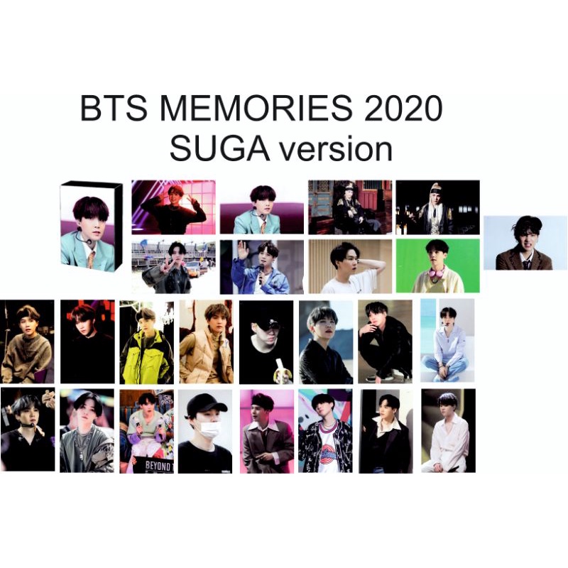 BTS Memories 2020 Photocard Pack 25pc