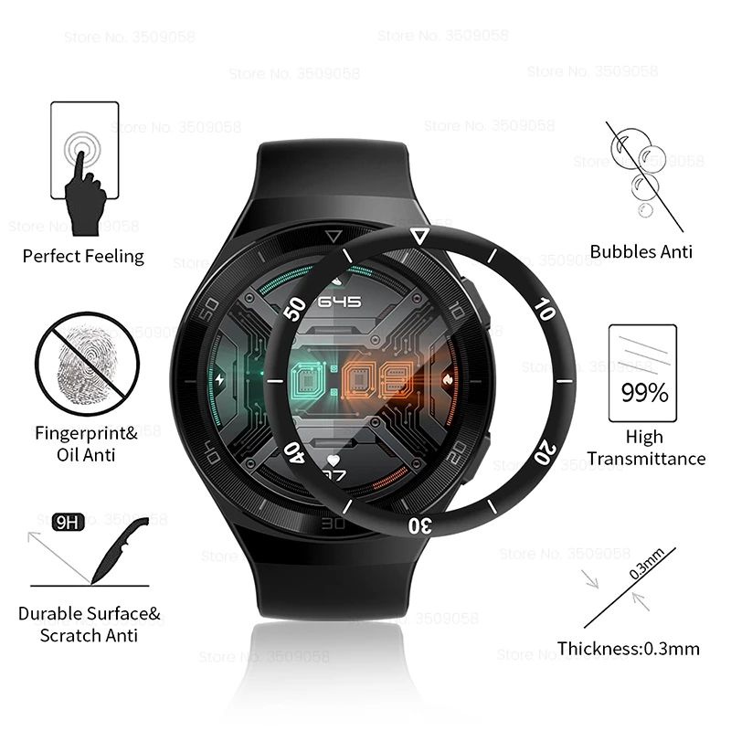 Screen Guard 3D PMMA For Huawei Watch GT 2e / GT2e