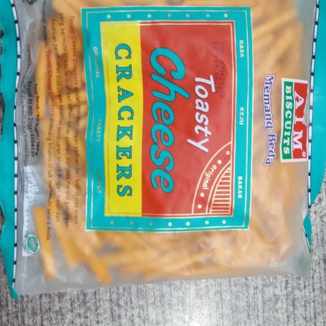 

AIM CHEESE CRACKERS 180GR