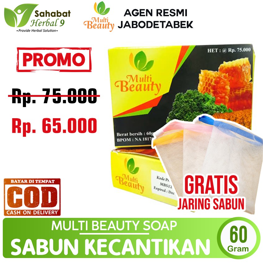 SABUN MULTI BEAUTY ORIGINAL - SABUN KECANTIKAN MULTIBEAUTY SOAP