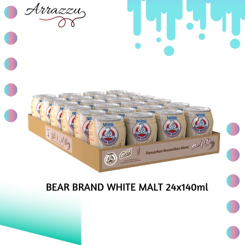 

Bear Brand Gold Malt Putih 24x140ml (1 Karton)
