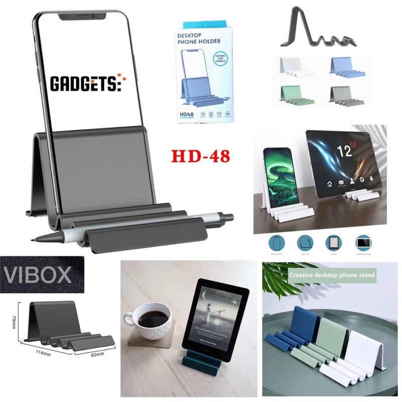 GROSIR HOLDER HD-48 VIBOX FOR GADGET DESKTOP PHONE HOLDER