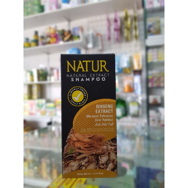 Natur Natural Extract Shampoo Ginseng 80 ml