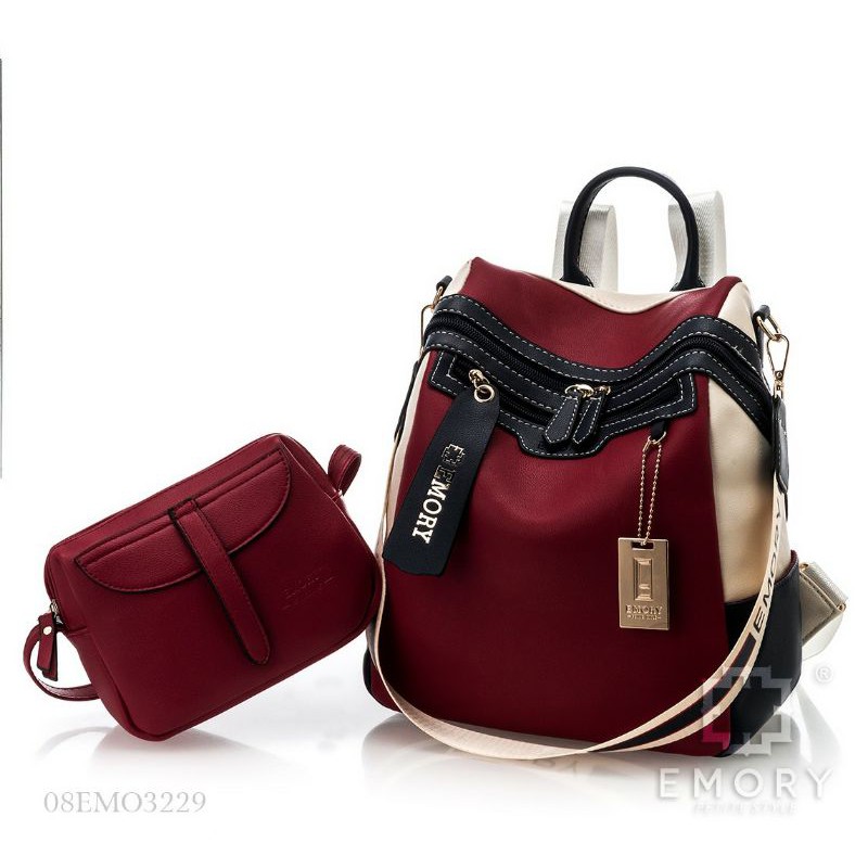RESTOCK EMORY  Berlyana 08EMO3229 tas ransel wanita