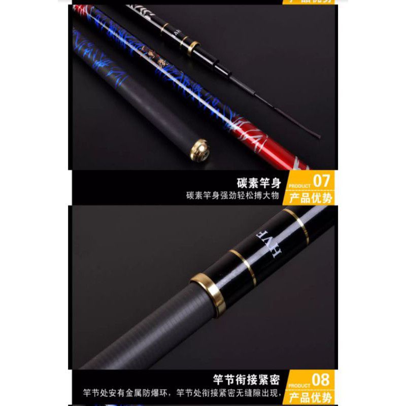 JORAN TEGEK DAIWA ICHIGEKI 360CM 450CM 540CM JORAN GALATAMA JORAN BARONANG TERLARIS