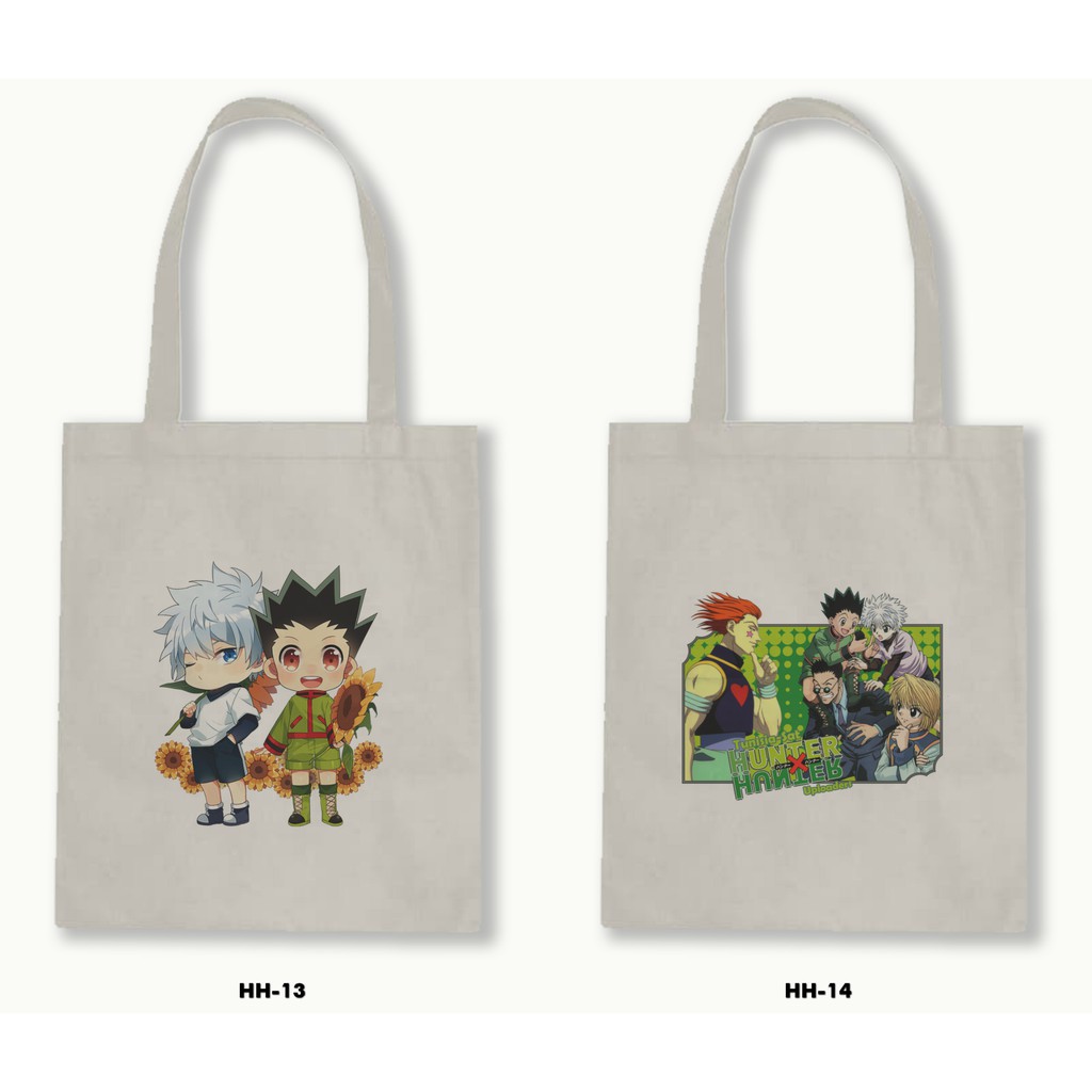 TOTE BAG BLACU - HUNTER X HUNTER (ANIME) .01