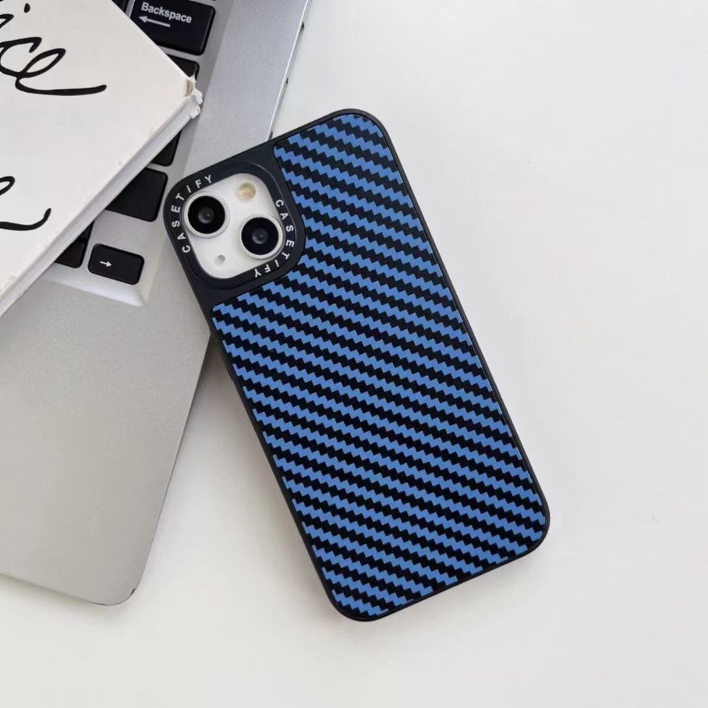 New! !  Case for iPhone 14 Pro Max X XR XS MAX 11 Pro Max 12 Pro Max 13 Pro Max Carbon Fiber Texture Leather Matte Composite