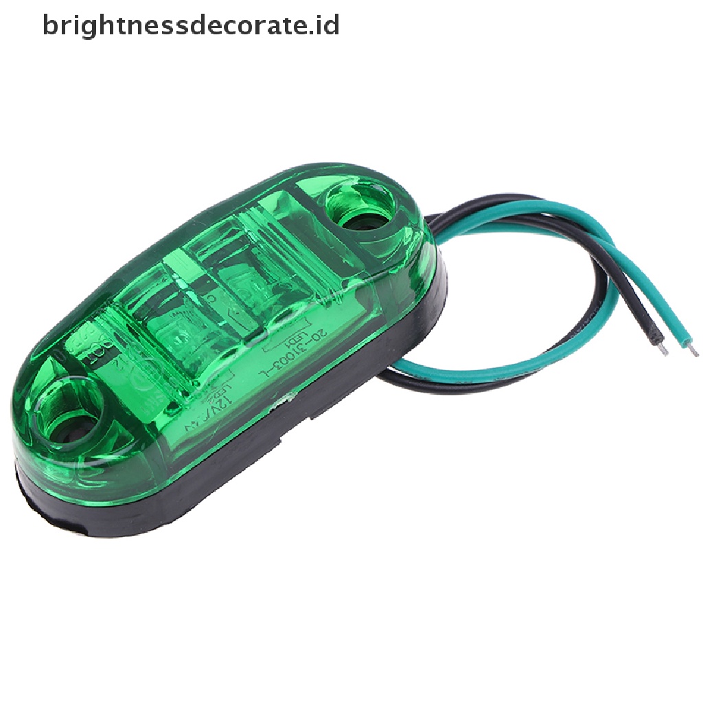 [birth] 1Pc 2LED Side Marker Clearance Light Lamp Car Truck Trailer Caravan Lamp [ID]