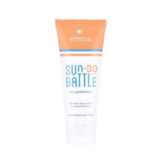 Emina Sun Battle SPF 30 PA+++  ( kemasan baru )