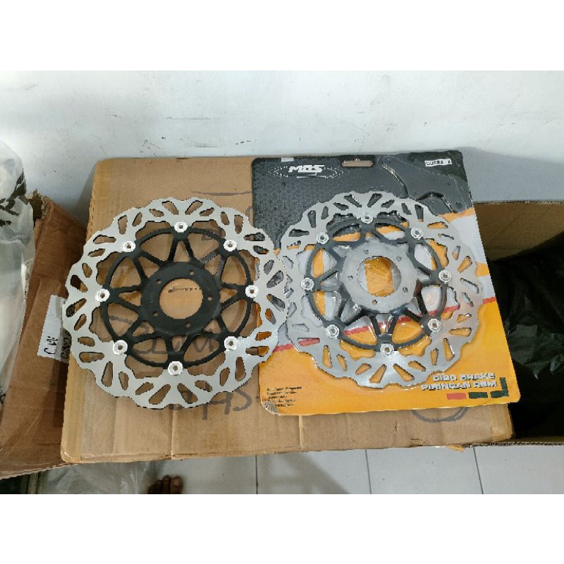 Piringan depan mos disk mos copy psm ukuran 300 buat gl Megapro supra