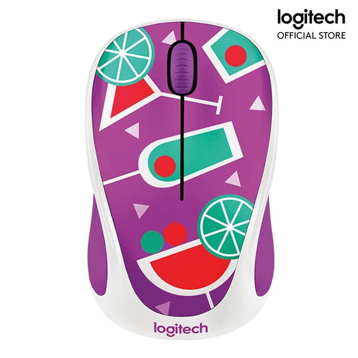 Logitech Wireless Mouse M238 Party Collection   Garansi Resmi     Cocktail