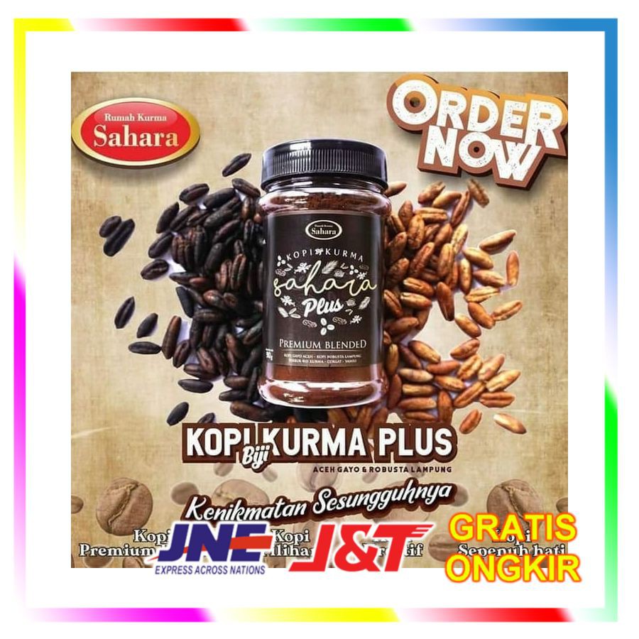 

Kopi Biji Kurma Sahara + Aceh Gayo + Robusta Lampung 90 Gram