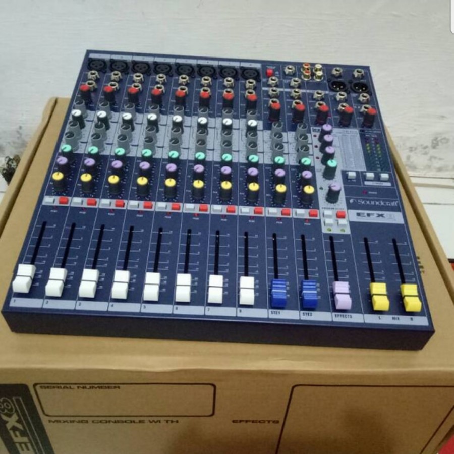 soundcraft mixer efx12/ EFX 12 channel