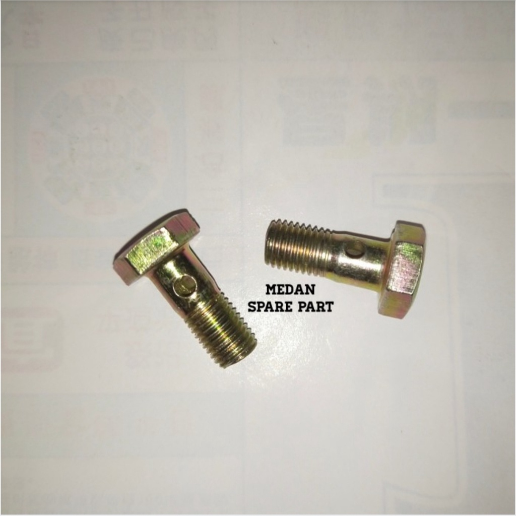 Baut Banjo Baut  Nepel  Baut Oli M8 Mesin Diesel 8mm Universal