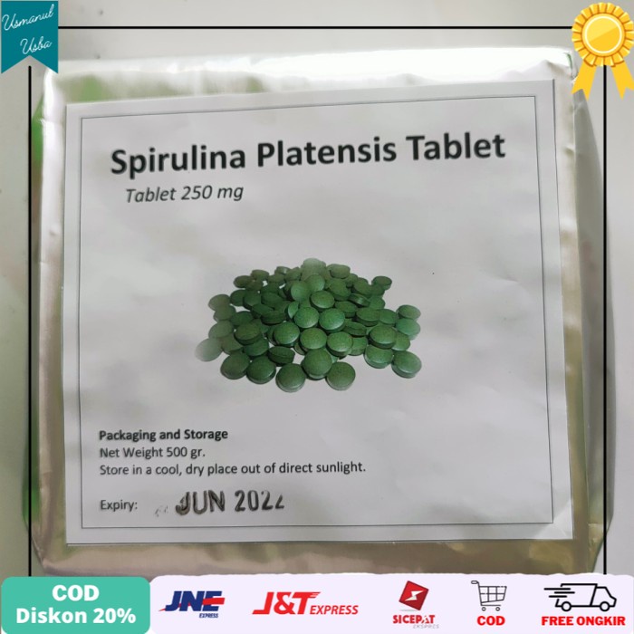 

❤COD❤ SPIRULINA TABLET PLATENSIS