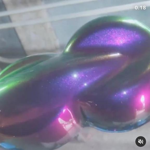 Cat Bunglon 3-4-5 Warna Premium Sikkens Motor Mobil Hijau.Magneta