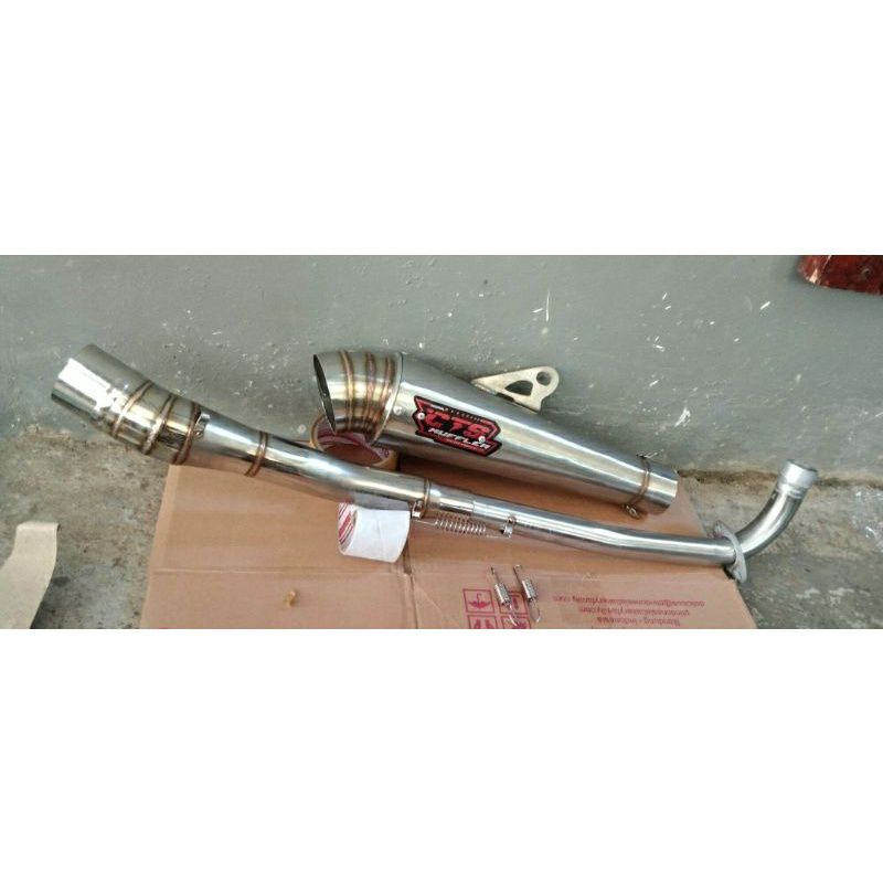 Knalpot CTS muffler jiksaw jumbo pnp all bebek jupiter.vega.supra.karisma.c70.grend.dll