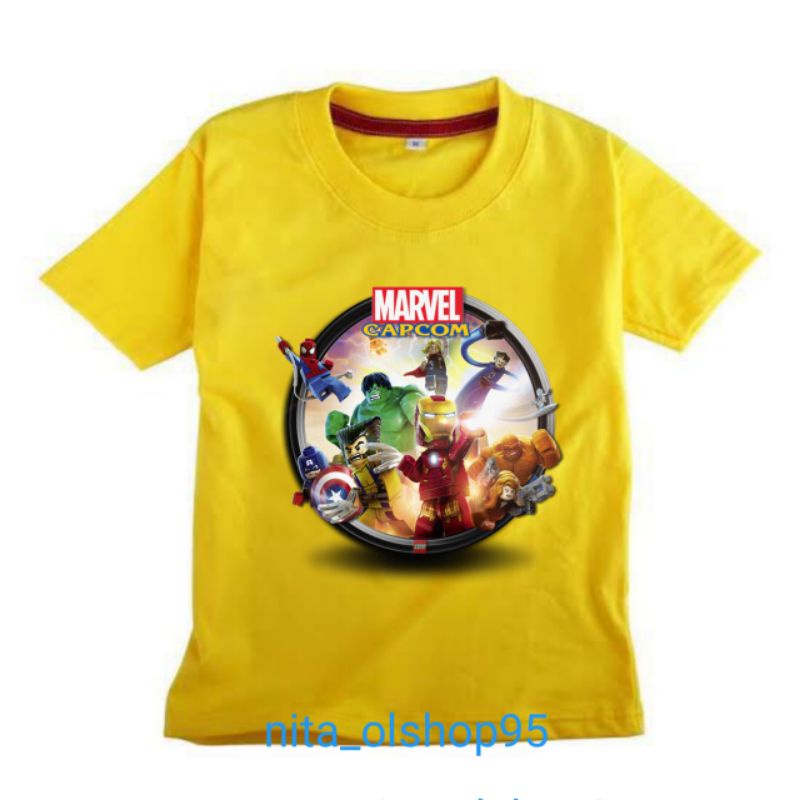 baju anak lego Marvel Avengers superhero