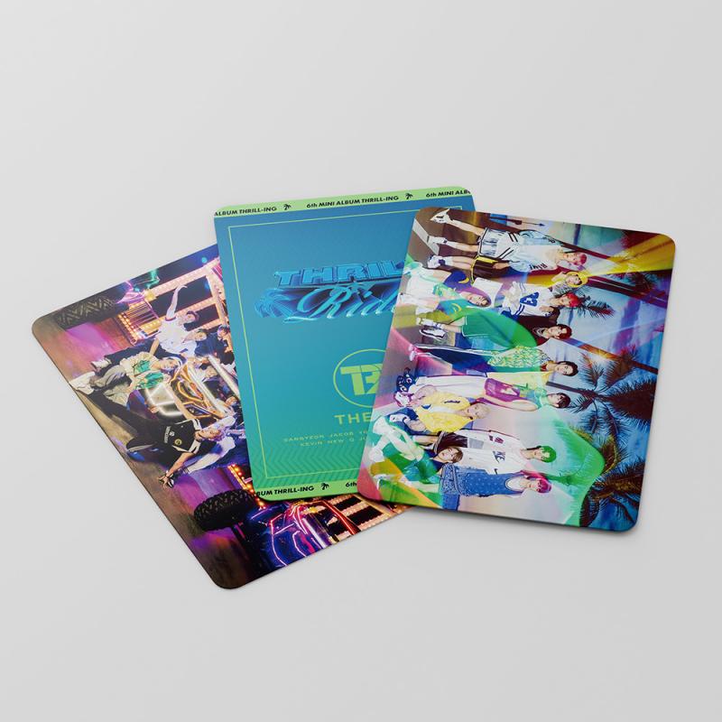 55pcs / Kotak Kartu Foto LOMO Album THE BOYZ Thrill Ride