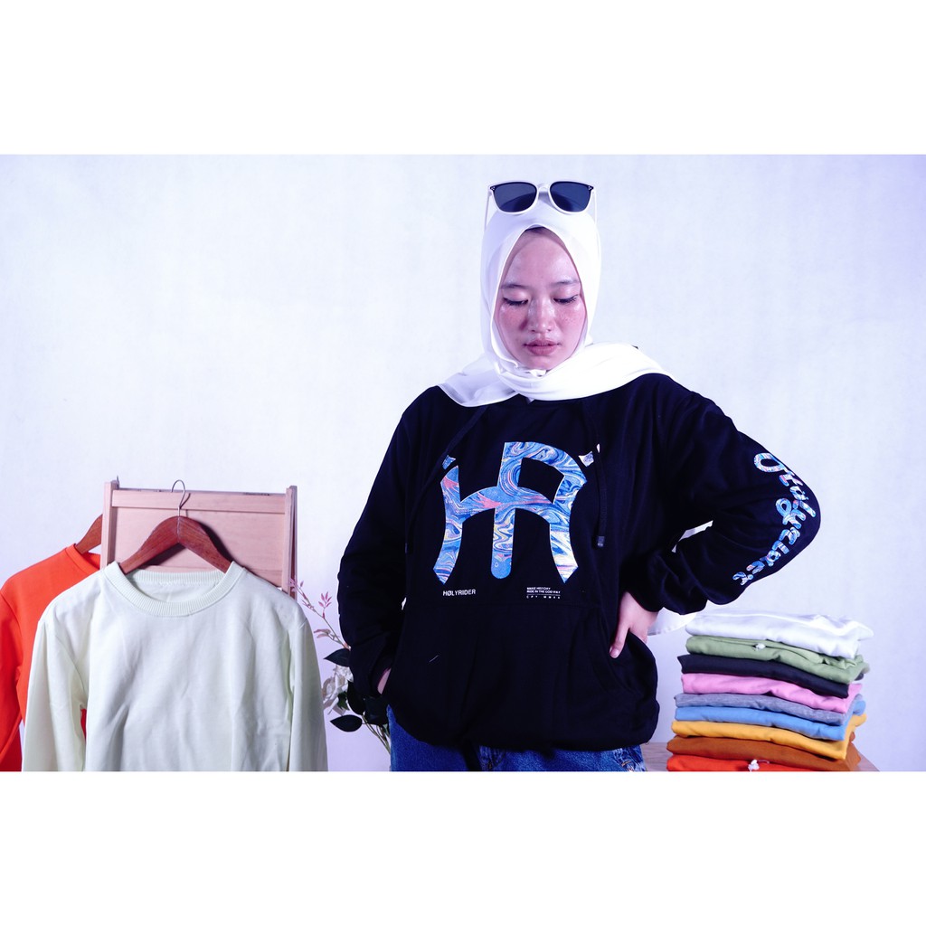 GRADASI HOLYRIDER SWEATER HOODIE // SWEATER HOODIE DISTRO