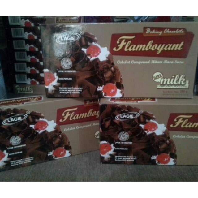 

Coklat lagie flamboyan dark milk 250gram