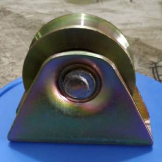 RODA PAGAR RUMAH 5CM - RODA PINTU GERBANG RODA BUBUT RODA BESI COR 5CM