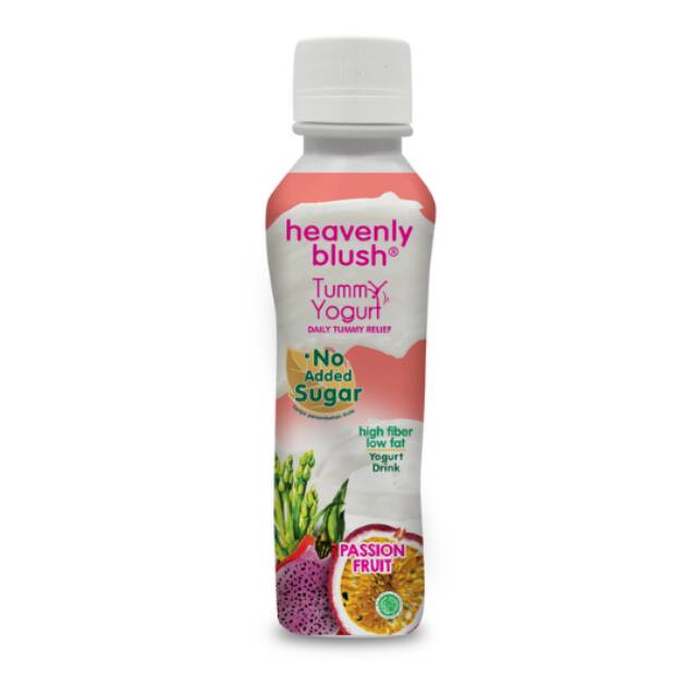 

Heavenly Blush Tummy Yogurt Drink Sugar Free Passion Fruit [24 x 180 ml]