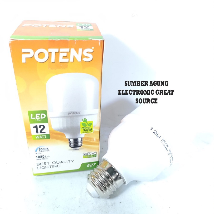 Lampu LED 12W Tabung Potens Capsule Lamp untuk Rumah Tangga Cahaya Put