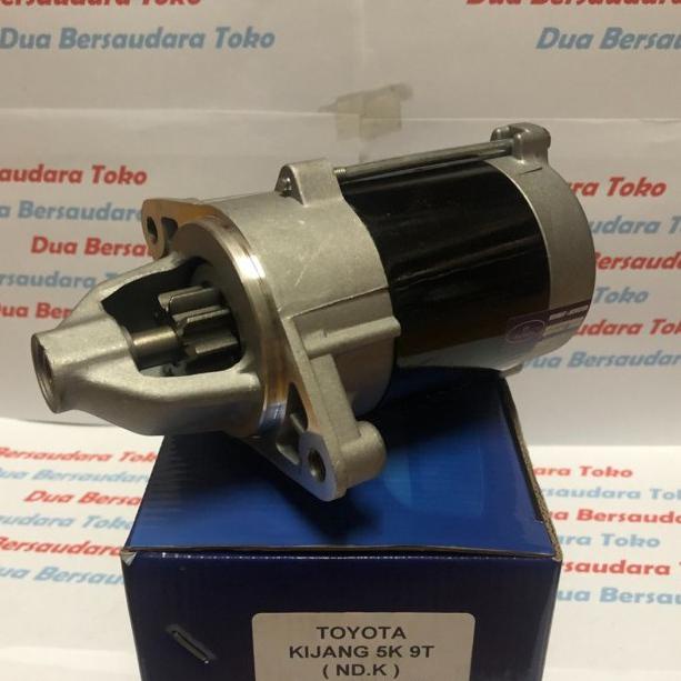Dinamo Starter Toyota Kijang 5K 3K 9T 12V - Spare Part Mobil 021