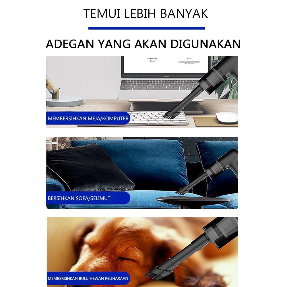 New Vacuum Cleaner Alat Penyedot Debu Mobil Listrik Penyedot Debu Portabel  Penyedot debu mobil Popular Model