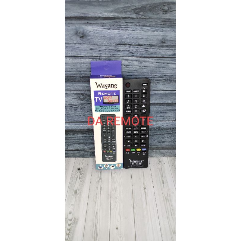 REMOTE REMOT TV SANYO AQUA LED LCD MULTI SEPERTI ORIGINAL