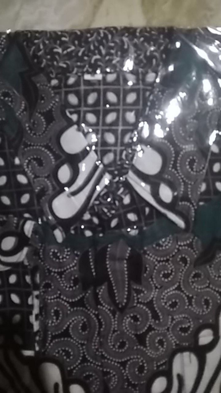 Maura Couple - Sania Ruffle Batik Couple Ori Ndoro Jowi Garansi Termurah Shopee - Batik Modern Solo