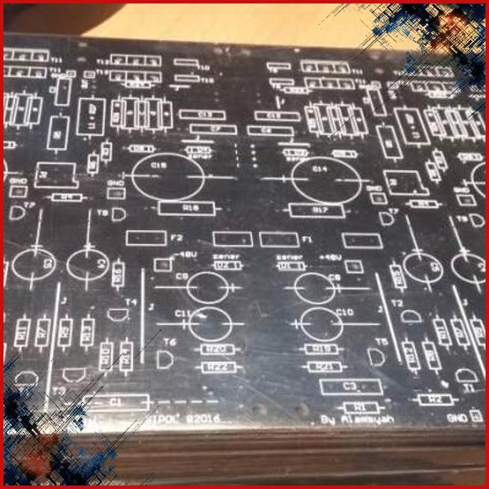 

PCB Mini Crescendo Pertinax Stereo K1058/K1530