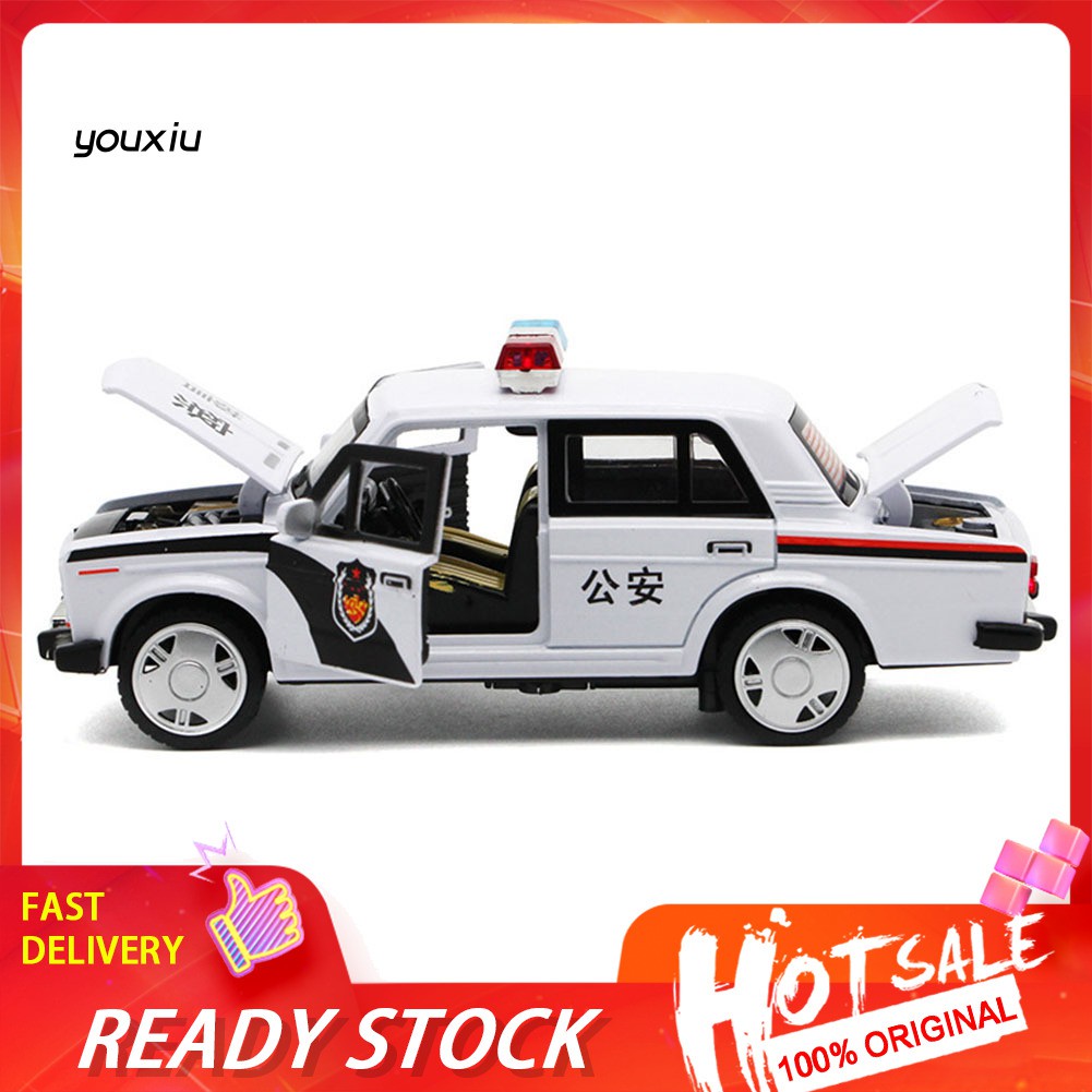 diecast police car