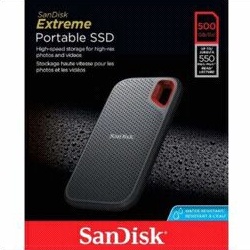 SanDisk Extreme Portable SSD V2 USB Type C 3.2 500GB SDSSDE61 500G