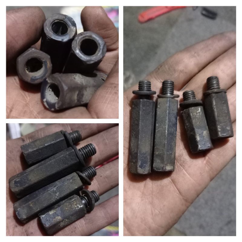 Dudukan baut spion vespa excel original copotan