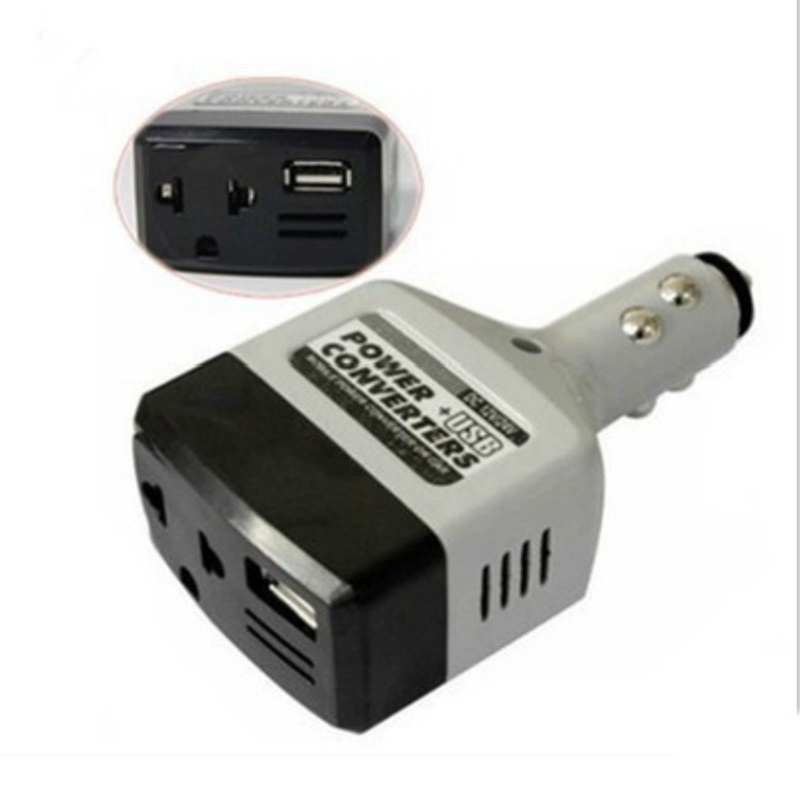 Power Inverter Converter USB DC 12V / 24V to AC 220V Untuk Mobil