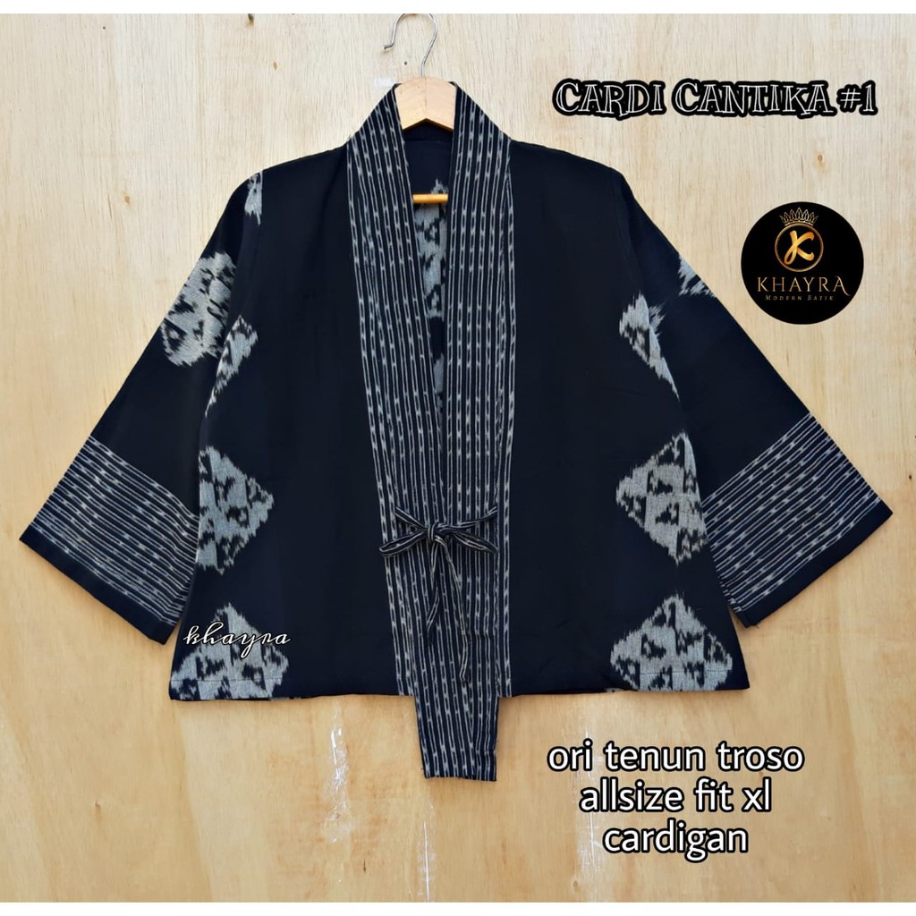 Kimono tenun cantika ori tenun