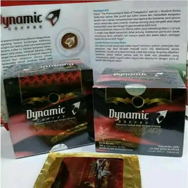 dynamic coffe kopi dinamik stamina 10 sachet