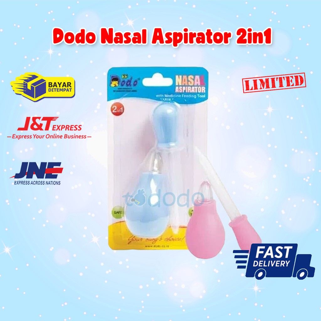 Dodo Nasal Aspirator 2in1 / Penyedot Ingus Bayi